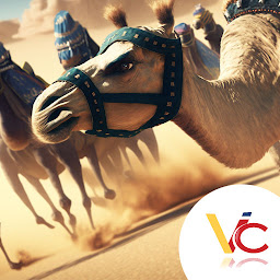 Imagen de ícono de carrera de camellos