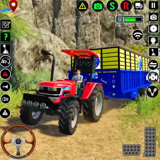 Farm Tractor Driving Games 3D