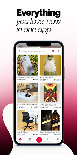 Android application Korojo: Sell & buy in Ethiopia screenshort