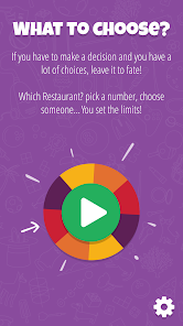 Decision Roulette 3.0.90 APK + Mod (Unlimited money) إلى عن على ذكري المظهر