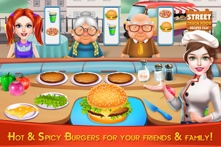 Captura de Pantalla 4 Calle carro comida recetas Che android