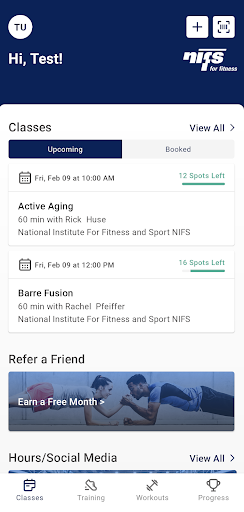 National Institute For Fitness Screenshot 2 - AppWisp.com