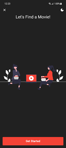 Android application Movie Recommendations screenshort