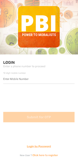 Android application Proutist Bloc India Delhi screenshort