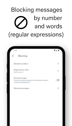 4Messages - SMS manager. Screen 3