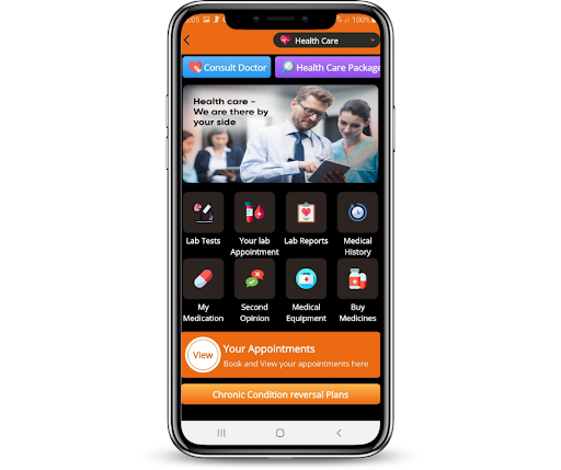 Healthonify Screen 2