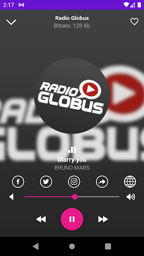 OnlineRadio Denmark Screen 2