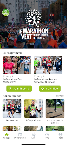 Marathon Vert de Rennes Screen 2