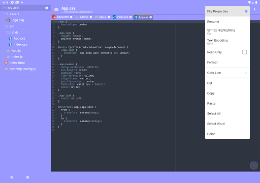 Acode - powerful code editor  Screenshots 12