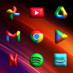 Oxigen 3D – Icon Pack 4