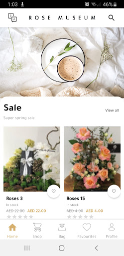 Android application Rose Museum screenshort