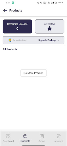 Korear Bazar Seller Screen 2