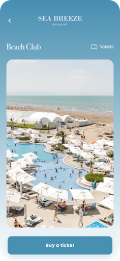 Android application Sea Breeze Resort screenshort