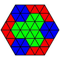 Icon image 六角形・三角形回転パズル