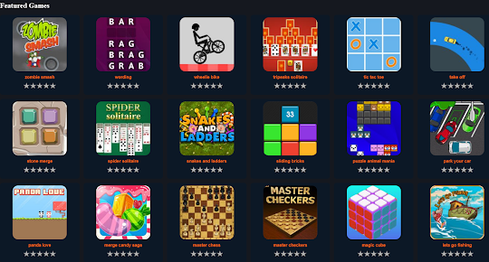 HTML5 Arcade games