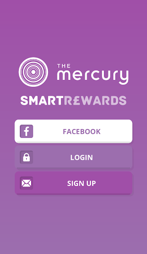 Android application The Mercury Smart Rewards screenshort