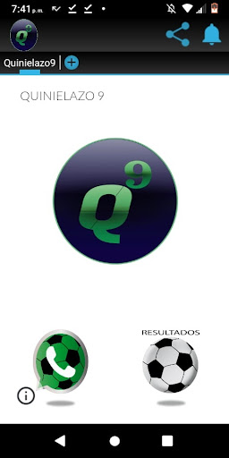 Android application Quinielazo9 screenshort