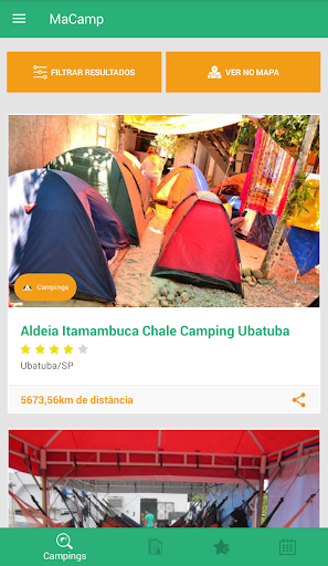 MaCamp -Guia Campings Campismo Screen 3