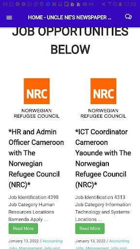 UNCLE NE NEWSPAPER (JOBS&NEWS) Screen 3
