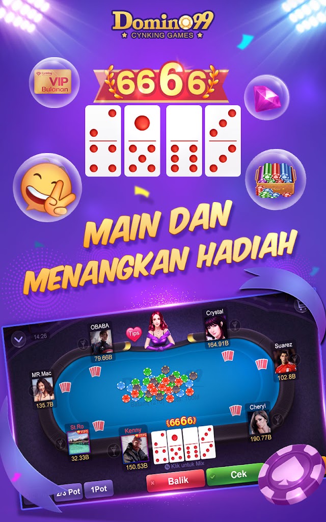 Domino Qiu Qiu Online Domino 99 Qq 2 20 0 0 Apk Download Com Binggo Domino Apk Free