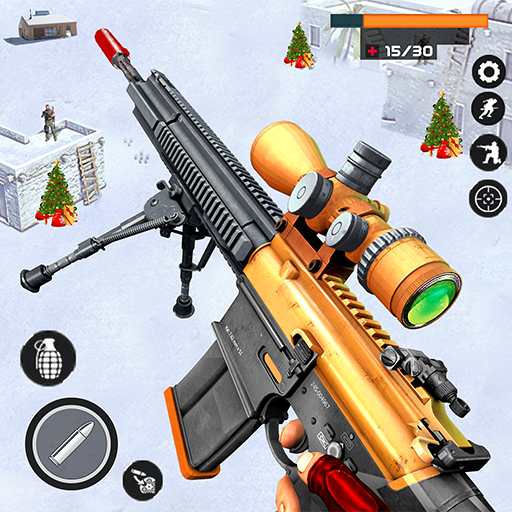 Android application Banduk Game - Sniper Gun Games screenshort