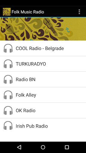 Folk Music Radio Screenshot 1 - AppWisp.com