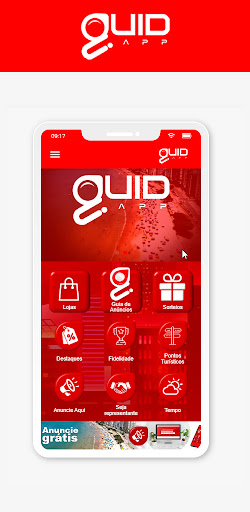 Android application GuidApp screenshort