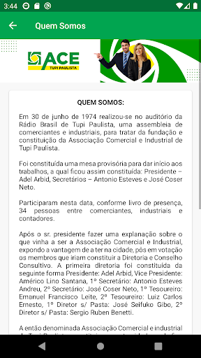 ACE de Tupi Paulista Screen 2