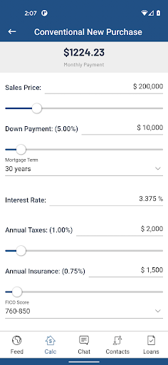 Neighbors FCU Mortgage Mobile Screen 3