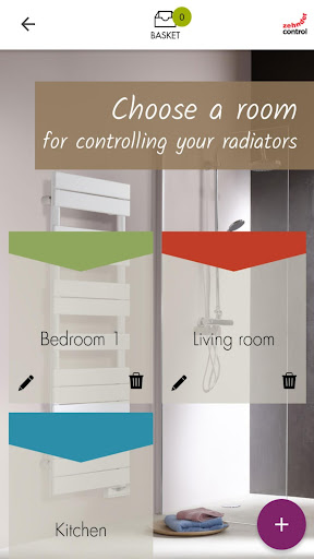 Zehnder Control Screen 2