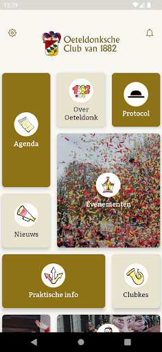 Android application Oeteldonk screenshort