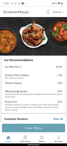 Dronfield Masala Screen 2