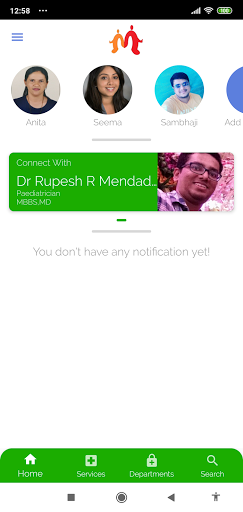 Android application Dr Mendadkars Child Health Ser screenshort