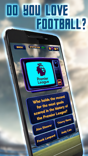 Android application Soccer Quiz Game screenshort