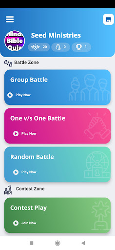 Android application Hindi Bible Quiz screenshort