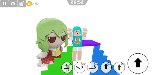 Android application Doll house escape parkour screenshort