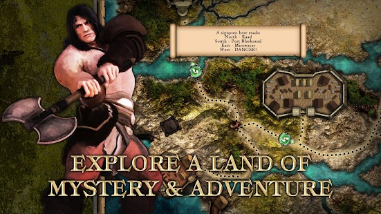 Captura de pantalla de Fighting Fantasy Legends