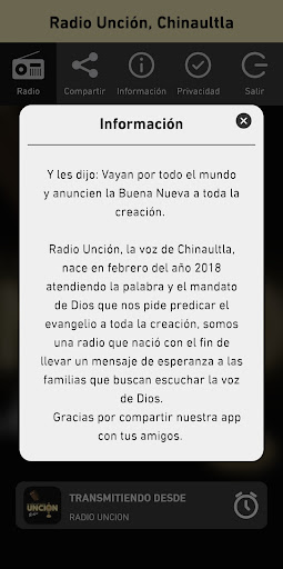 Radio Unción, Chinaultla Screen 2