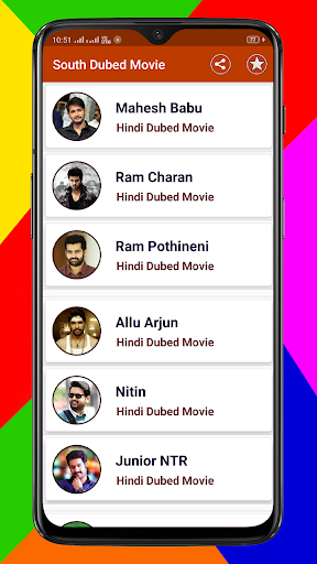 South Movies Hindi Dubbed app Screen 2