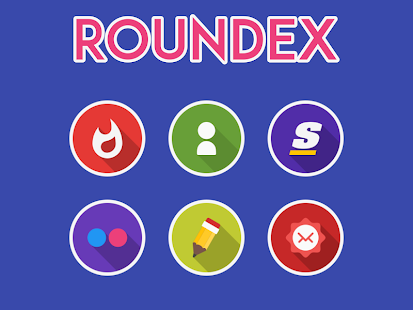 ROUNDEX - ICON PACK Screenshot