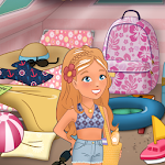 Cover Image of Скачать Summer Girl Game: Симулятор жизни в кемпинге  APK