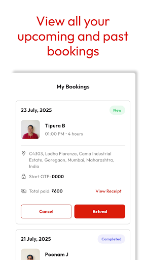 Nestru Book On-Demand Nanny