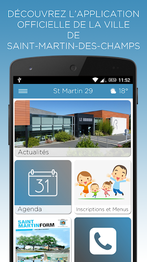 Android application Saint-Martin-des-Champs screenshort