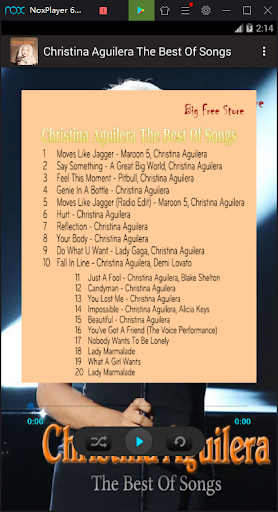 Christina Aguilera The Best Of Songs
