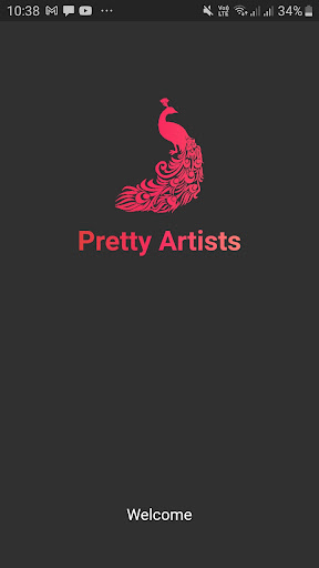 Android application Pretty Artists screenshort