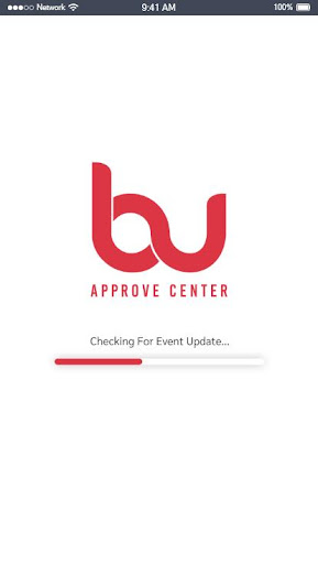 Android application BU Flow Approve Center screenshort