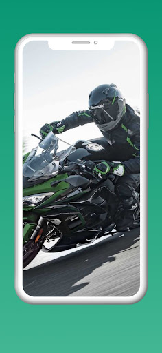 Android application Kawasaki Ninja H2r Wallpaper screenshort