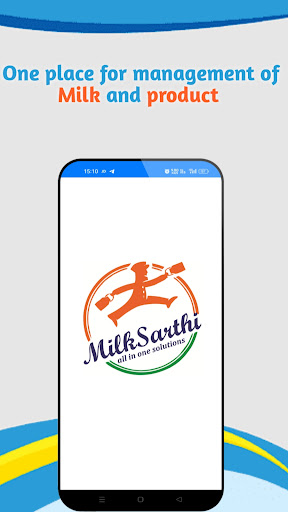 Android application Milk Sarthi screenshort