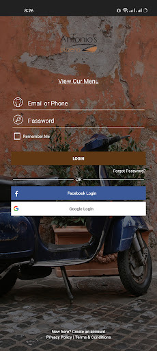Antonios Pizzeria Screen 2