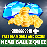 Cover Image of ดาวน์โหลด Free Diamonds and Coins Quiz for Head Ball 2 1.0 APK